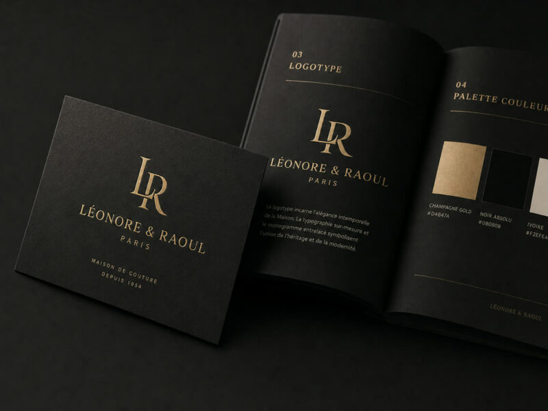 Projet Éléonore & Raoul par Black Axial Studio